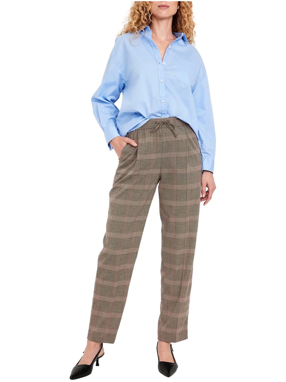 High-Waisted Billie Wide-Leg Trouser